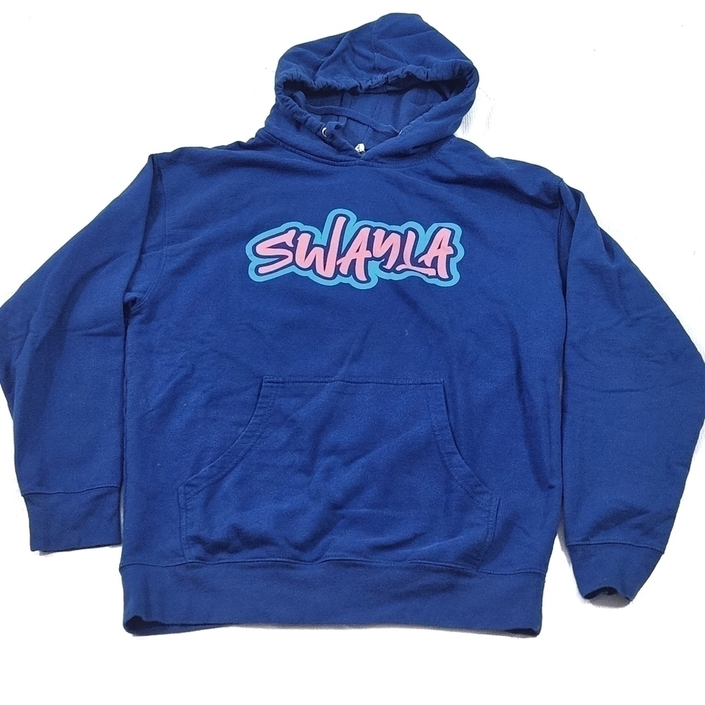 Sway La Blue Hoodie Sweatshirt Size Large